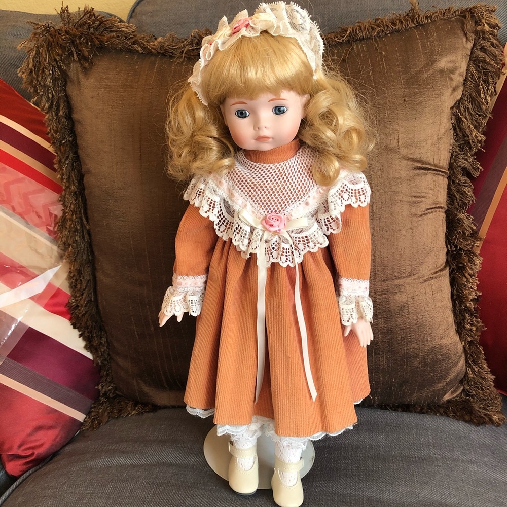 Beautiful decor doll